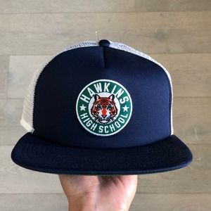 Nike Stranger Things Hawkins High School snapback hat